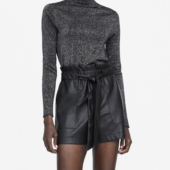 Zara | Shorts | Zara Faux Leather 